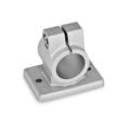 J.W. Winco GN146.3-B40-56-2-BL Flanged Connector Clamp 146.3-B40-56-2-BL